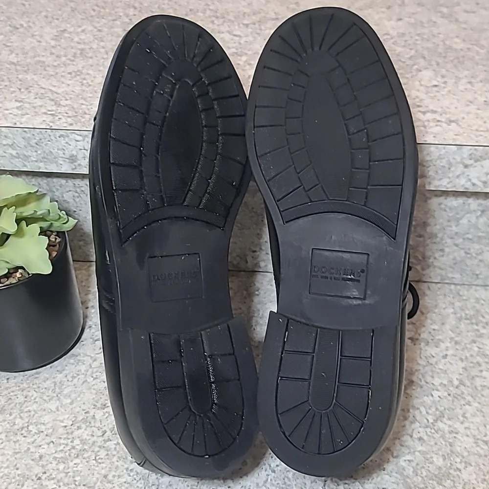 Dockers Leather Lace Up Black Men's Shoes